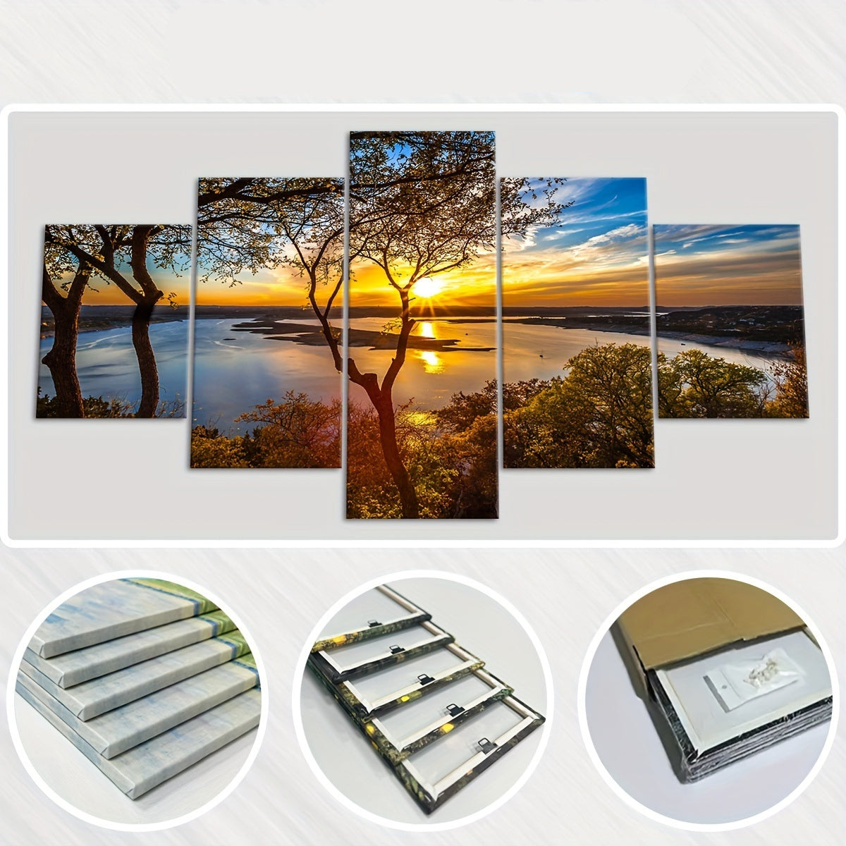 Elegant Landscape Art Deco Canvas Prints