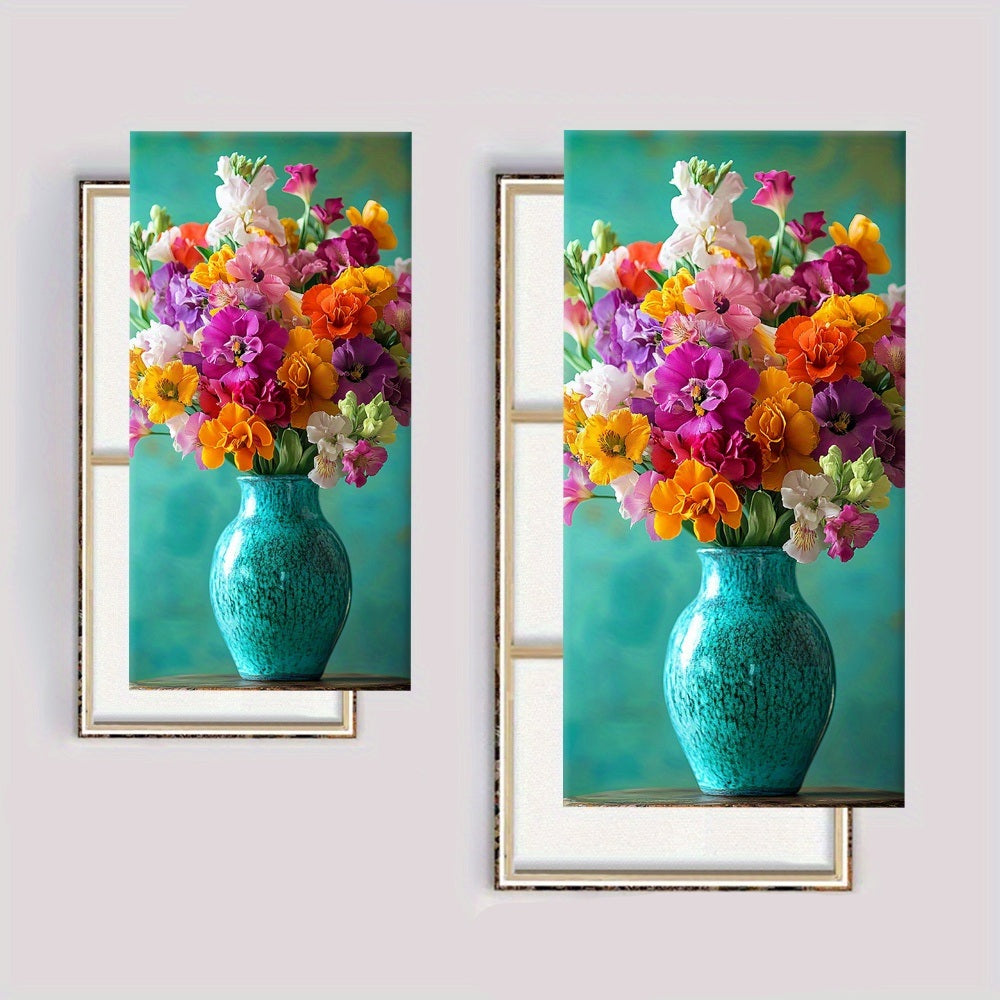 Vibrant Floral Canvas Modern Art for a Bright Home