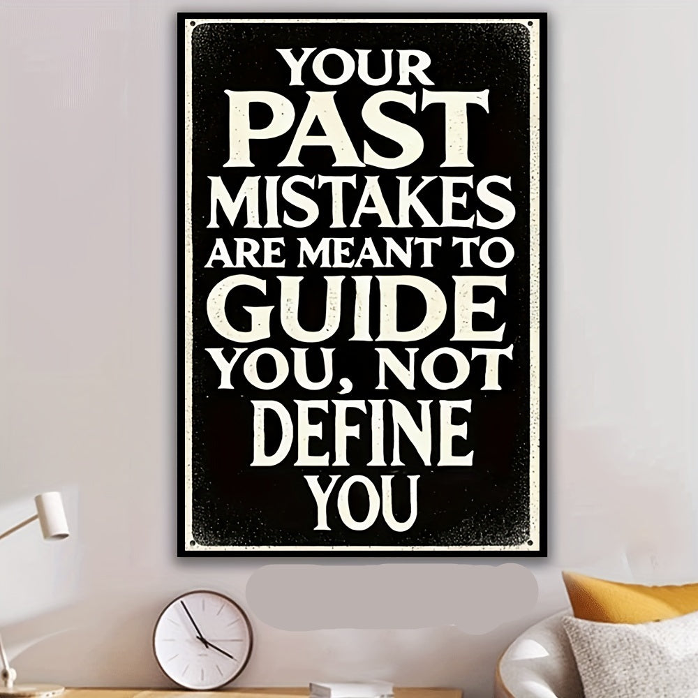 Inspire Daily Black White Motivational Canvas Art