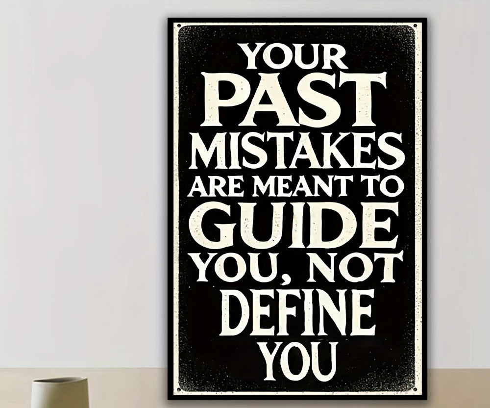 Inspire Daily Black White Motivational Canvas Art