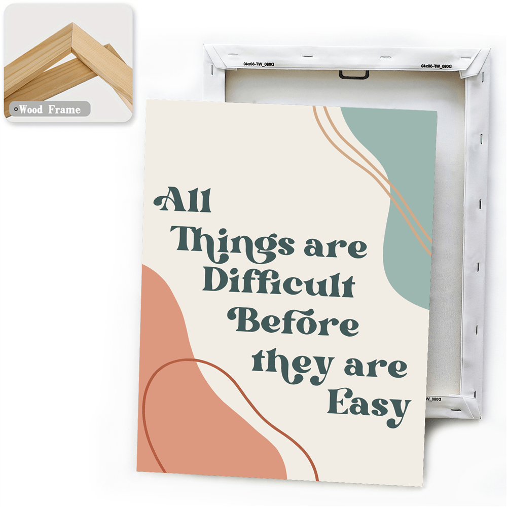 Inspirational Canvas Art Elevate Your Space with Quotes