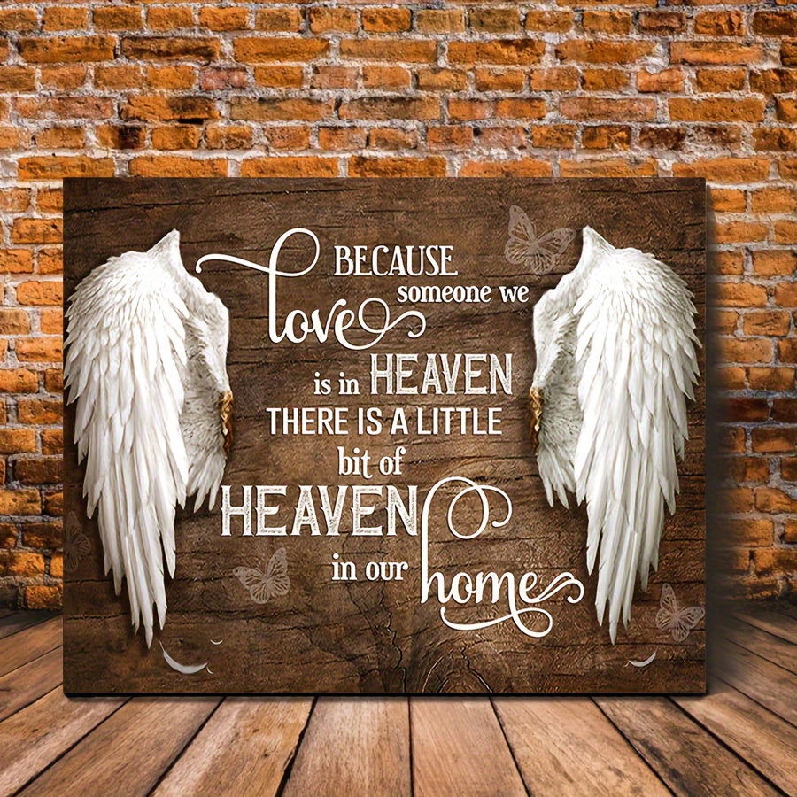 Angel Wings Canvas Heaven in Our Home