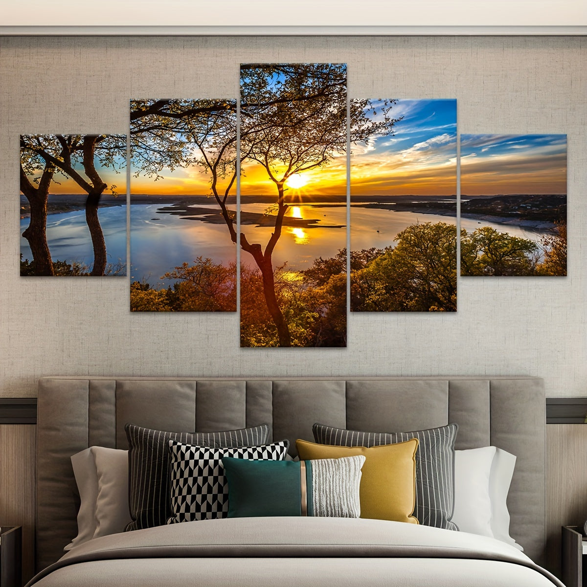 Elegant Landscape Art Deco Canvas Prints