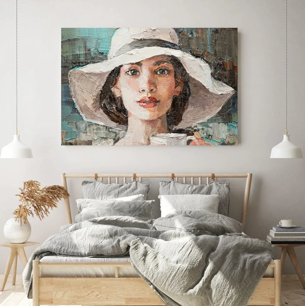 La Chica and Over the Rainbow Canvas Art Bundle