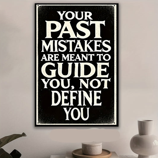 Inspire Daily Black White Motivational Canvas Art