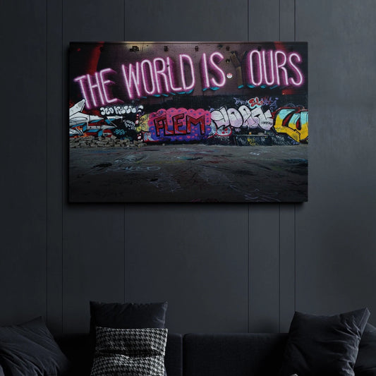 The World Is Ours Canvas Art