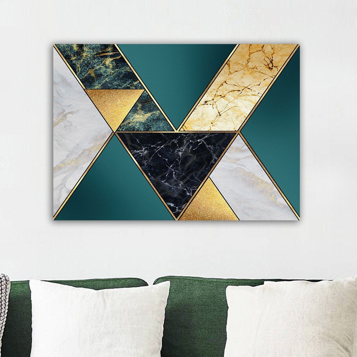 Gold Canvas Art Print