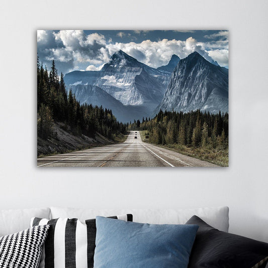 The Long Road Canvas Art