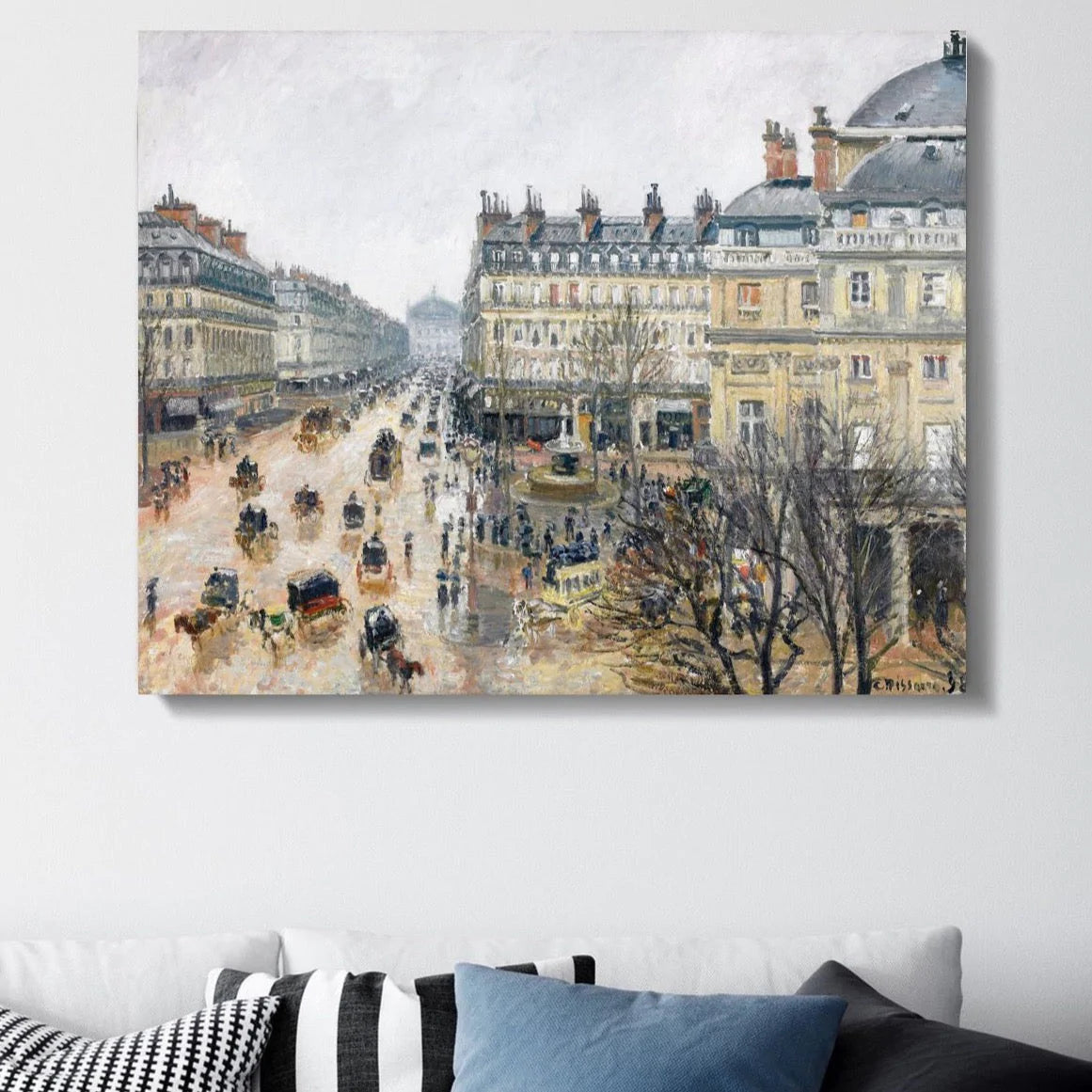 The Old Town Canvas Art