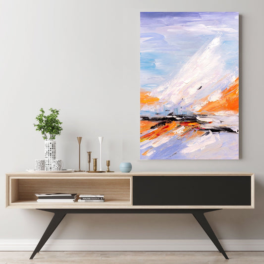 Wales In The Waves Canvas Art