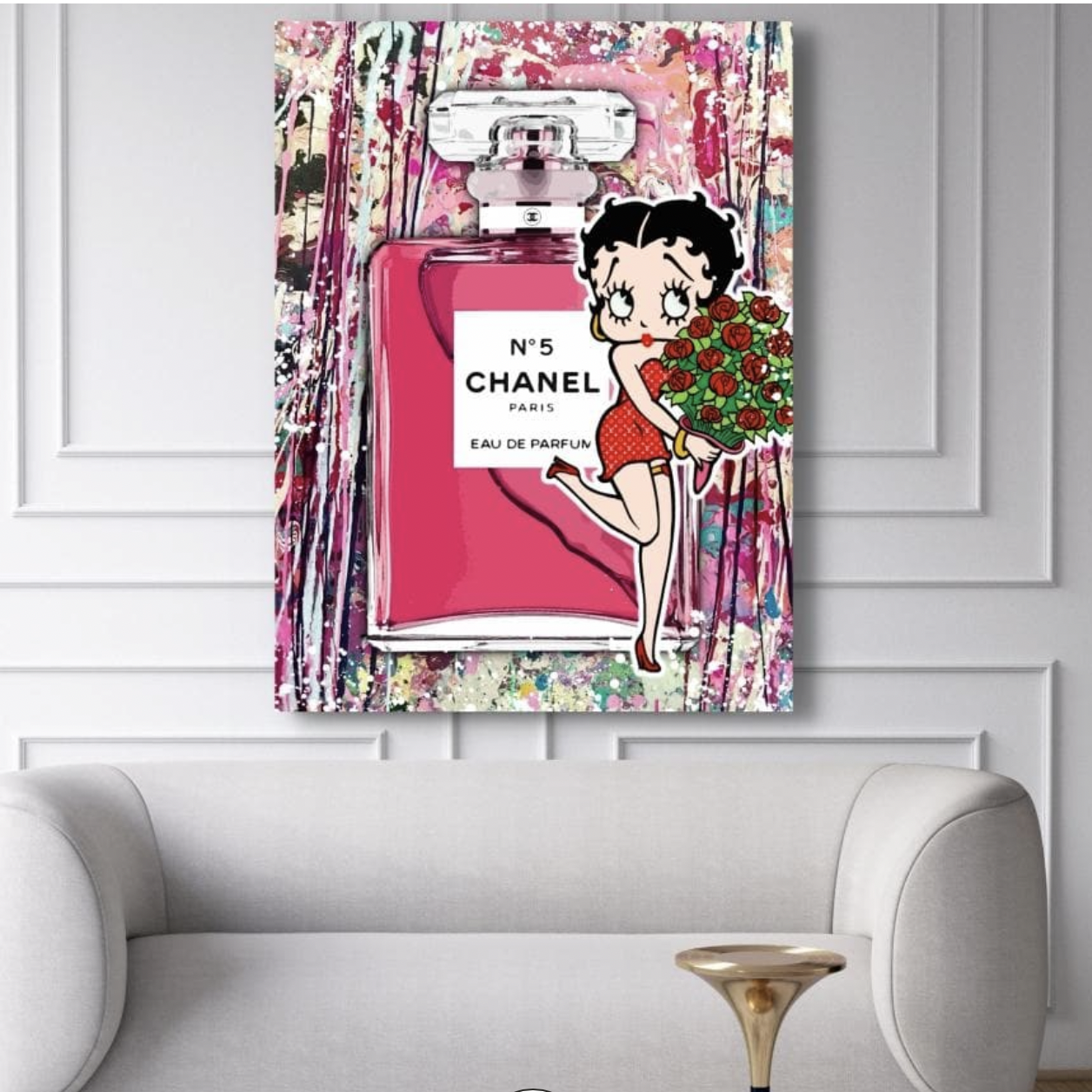 Eau de Betty B Canvas Art