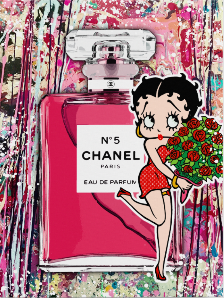 Eau de Betty B Canvas Art