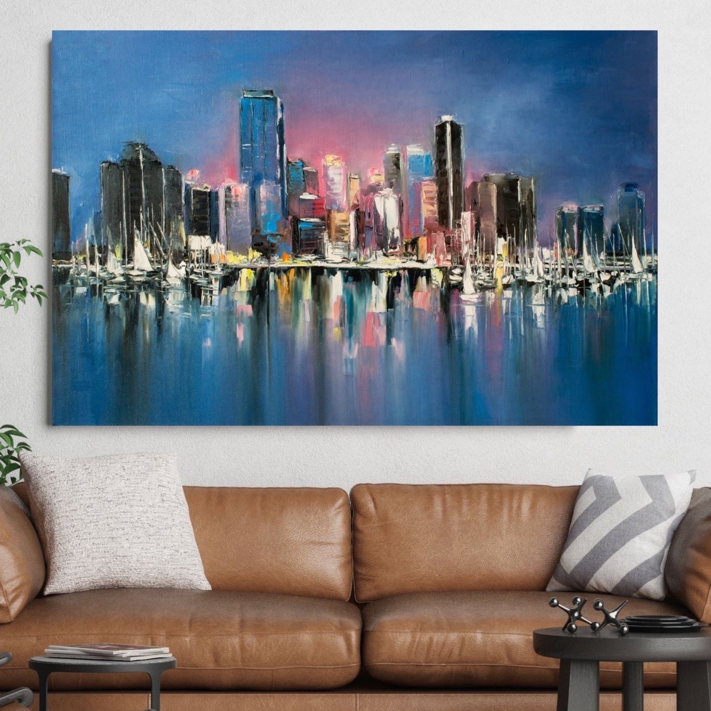 The Viewing Point Building Canvas Art