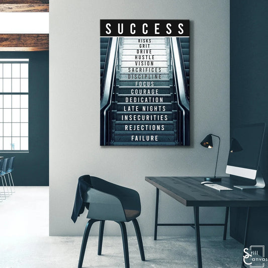 The Escalator Of Success Art