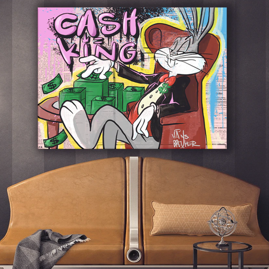 The Cash King Canvas Art
