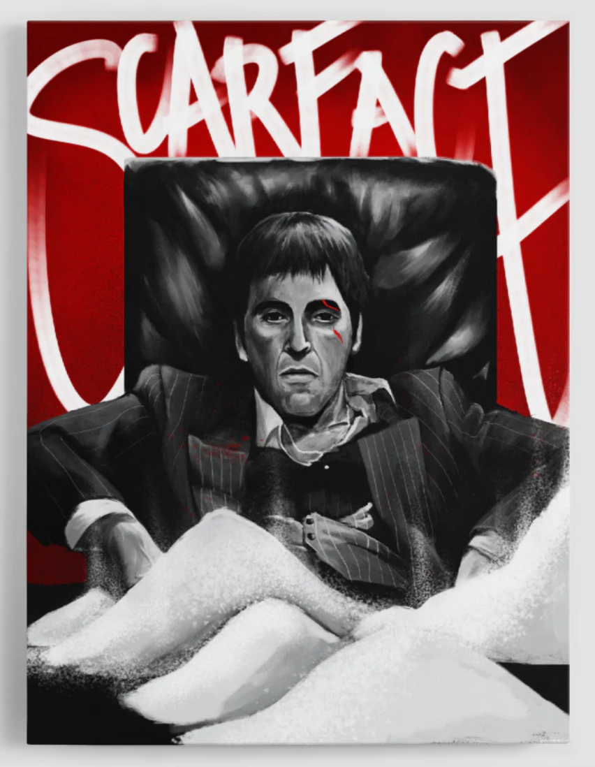 Scarface Canvas Art