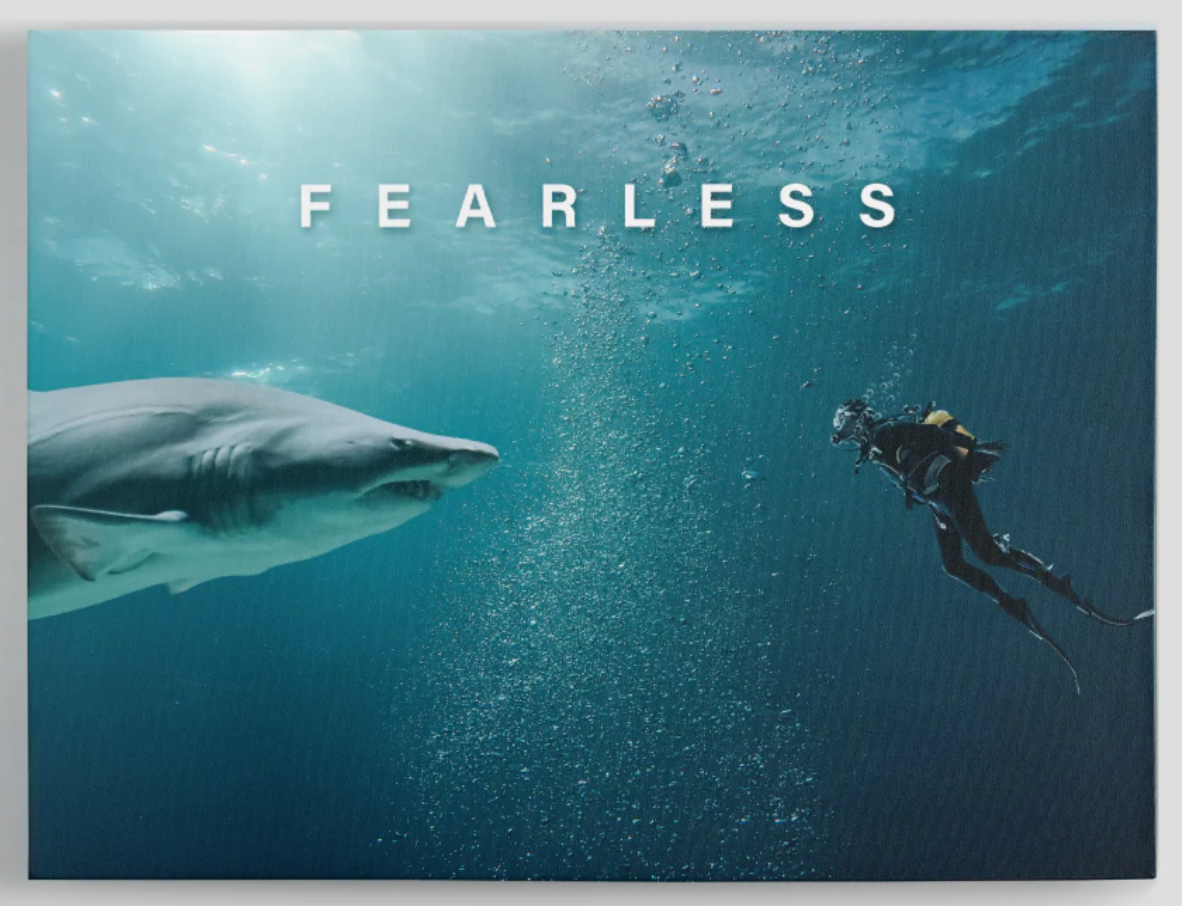 Fearless Canvas Art