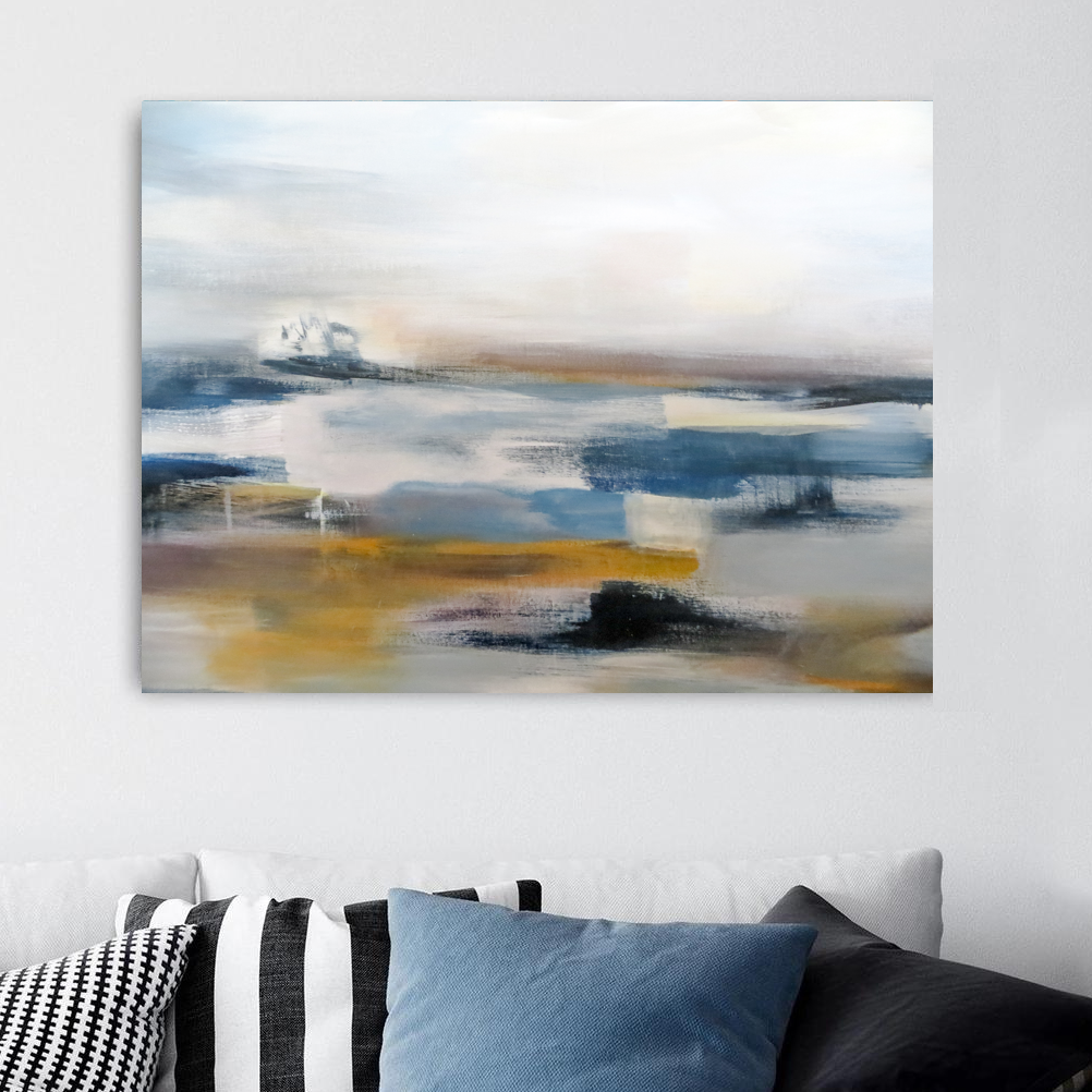 Mist Over The Water Canvas Art