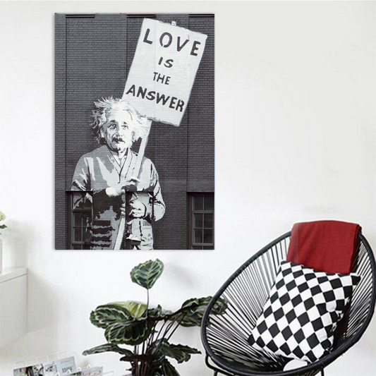 Love Is The Answer Canvas Art