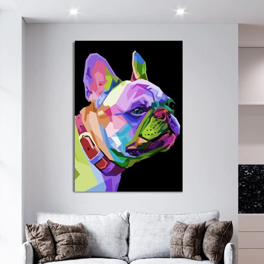 French Bulldog Canvas Art