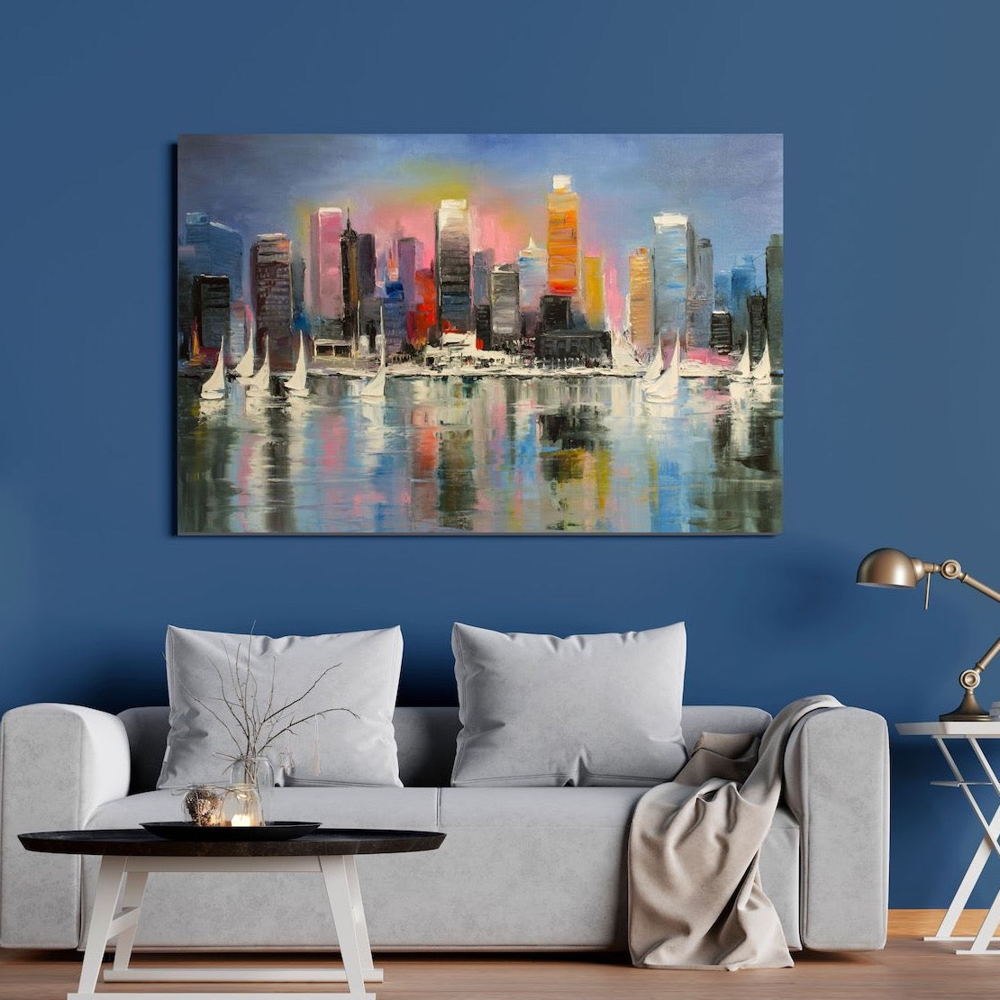 Manhattan Veil Canvas Art