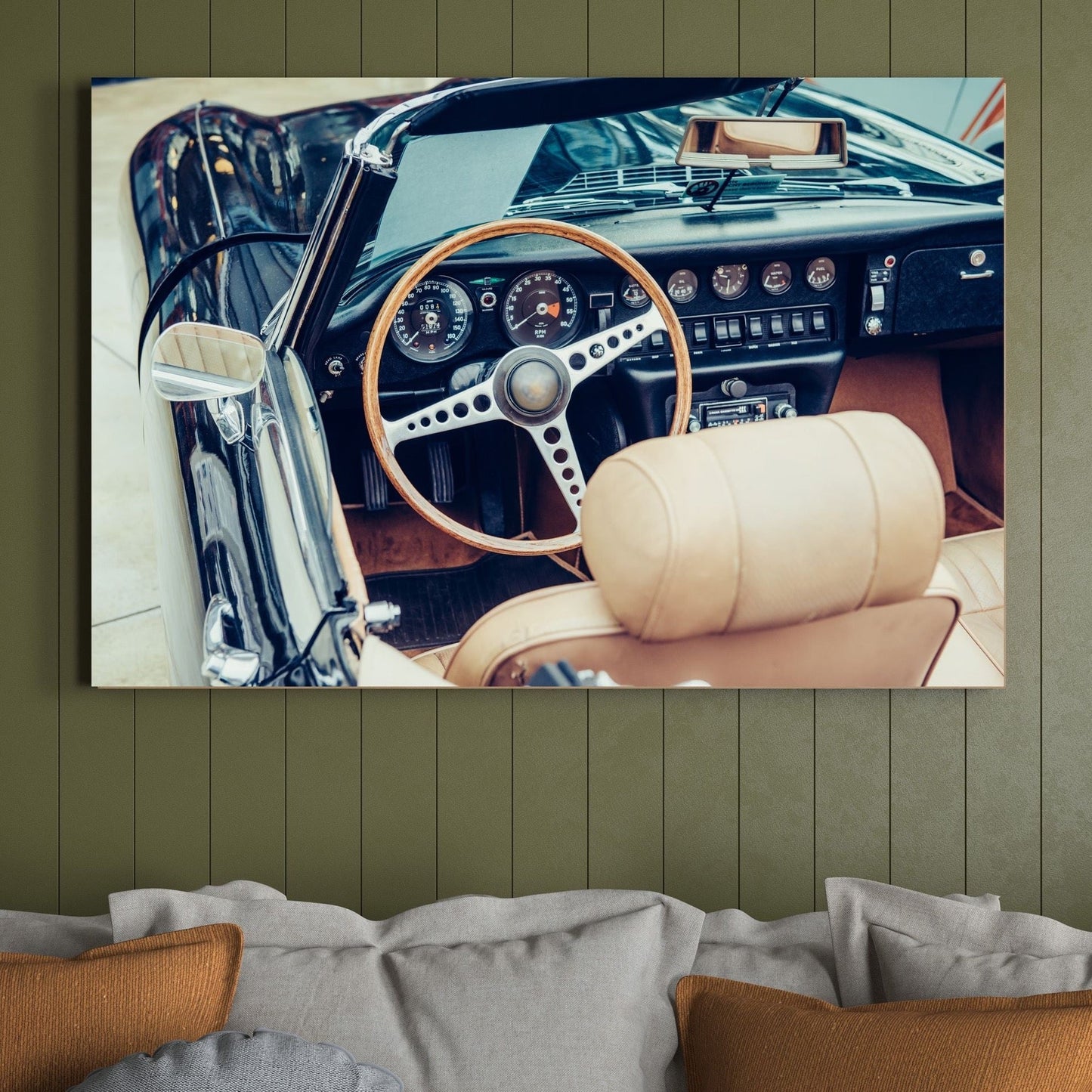 Coche Canvas Art