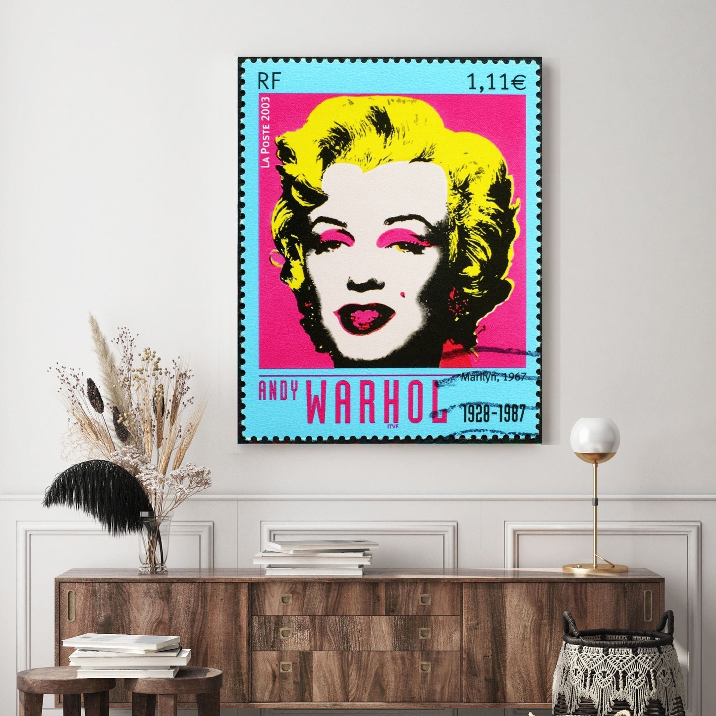 Andy Warhol Marilyn Canvas Art