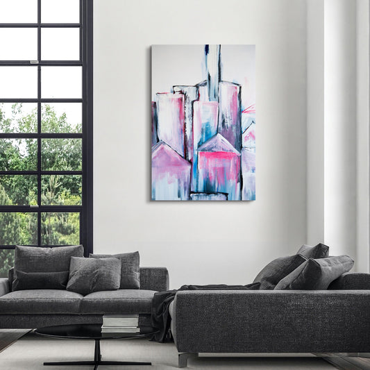 The Glass Houses Canvas Art