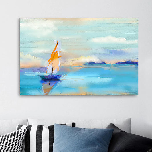 Peace In The Water Canvas Art