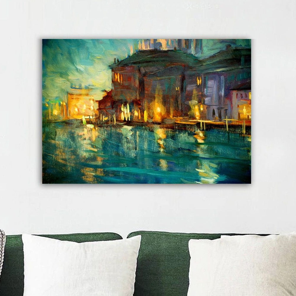 Lakehouse Canvas Art