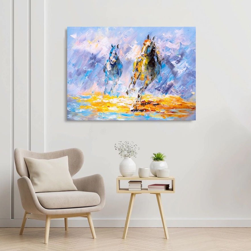 Wild Horses Canvas Art