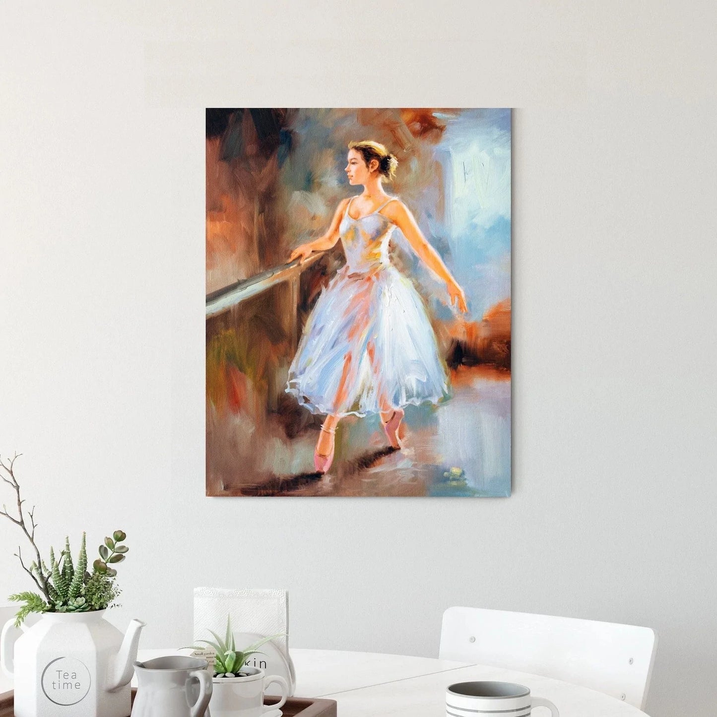 Little Ballerina Canvas Art