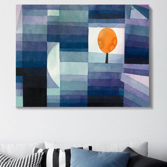 The Rise Abstract Canvas Art