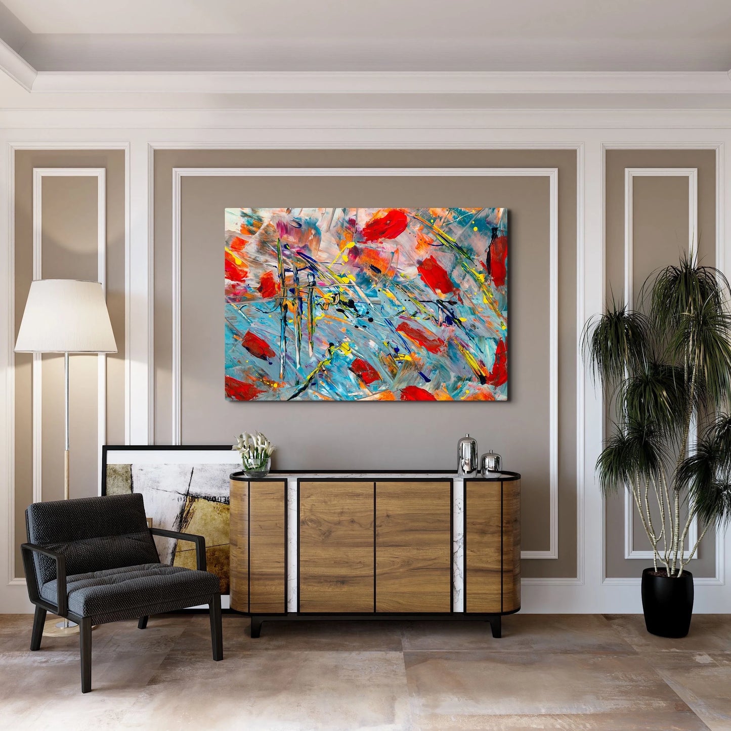 Poppy Season Canvas Art